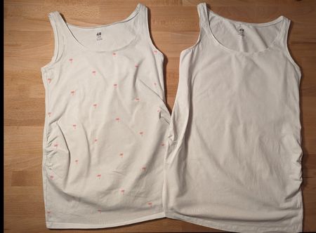 2 Umstandtops, H&M, Grösse S
