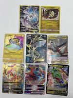 8 Seltene Pokémon Karten Mewtwo,Rayquaza,Latias...Holo 