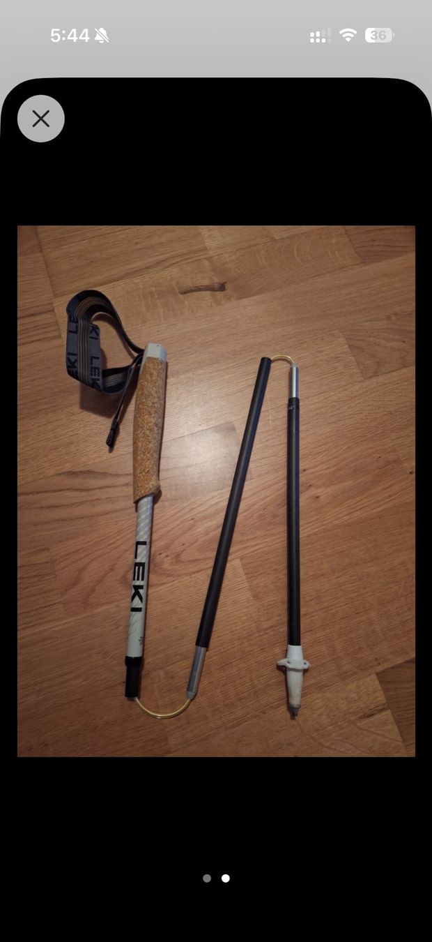 Leki Autres accessoires: Leki Ultratrail FX.One Trailrunningstock – D'occasion à Fontainemelon par ValdeRuz