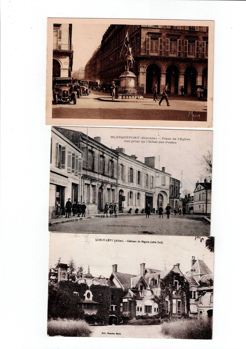 Cartes postales: Frankreich, 29 Ansichtskarten, 1904 bis 1937 – D'occasion à Hinteregg par McCharly01 7