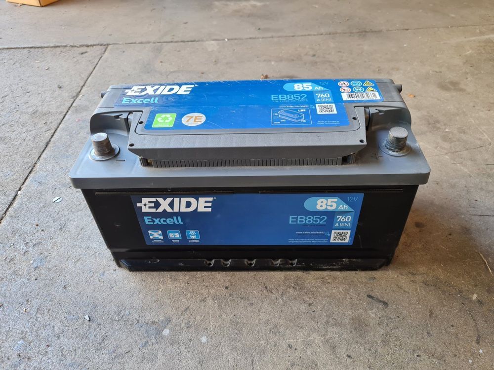 Exide 12V 85Ah 760A Starterbatterie | Kaufen Auf Ricardo