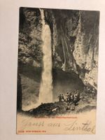 Ansichtskarte Berglistüber Fätschbachschlucht (Linthal?)