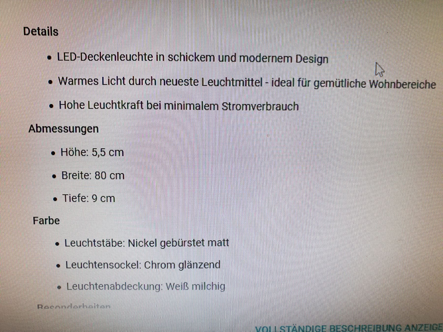 Lampadari & plafoniere: Deckenlampe NEU – Nuovo e nell'imballaggio originale da Kreuzlingen venduto da LOL101 1