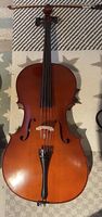 4/4 Cello mit Bogen