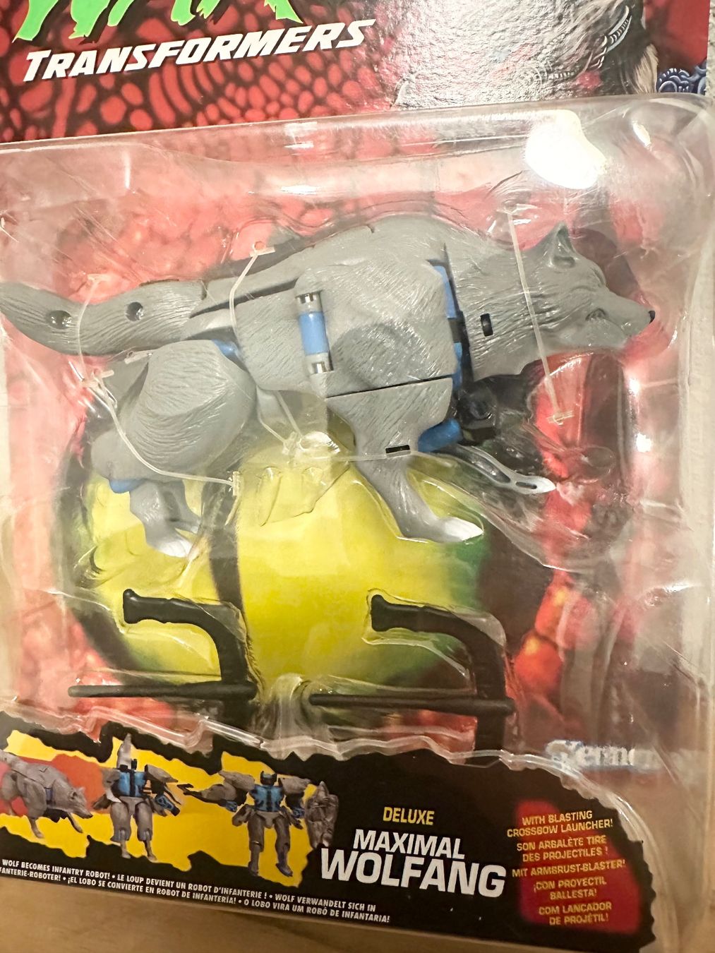 Figuren: Transformers Beast Wars MAXIMAL WOLFANG Hasbro Kenner Neu – Neu (gemäss Beschreibung) aus Baar von Mic_vL 1