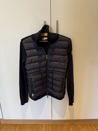 Moncler Tricot Cardigan Navy Blue