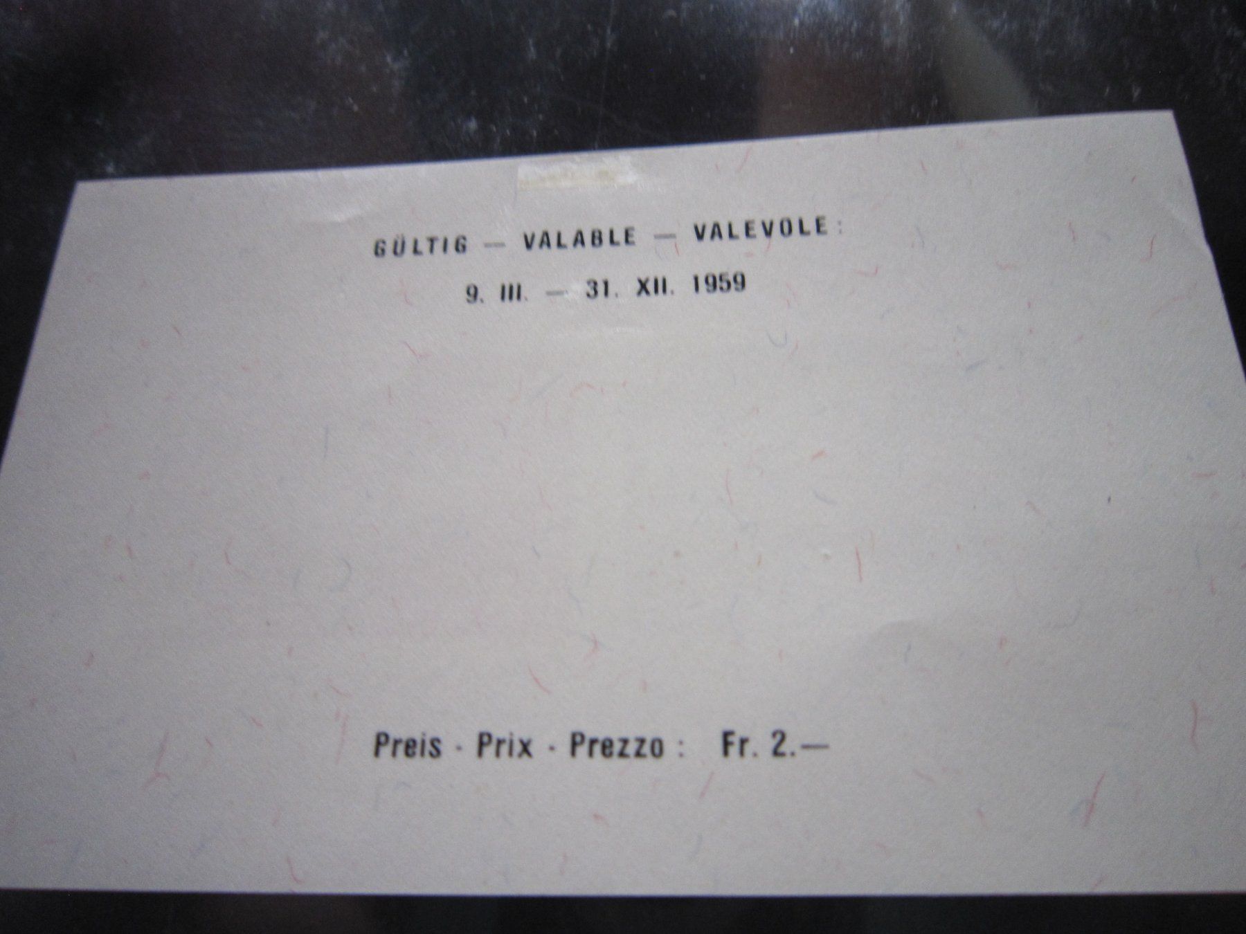 Tutti i francobolli: Block 1959 NABAG postfrisch – Usato da Giubiasco venduto da sal_9j6w 1