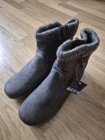 Winter Boots Stiefel Grau Gr. 42 Neuwertig Top Zustand
