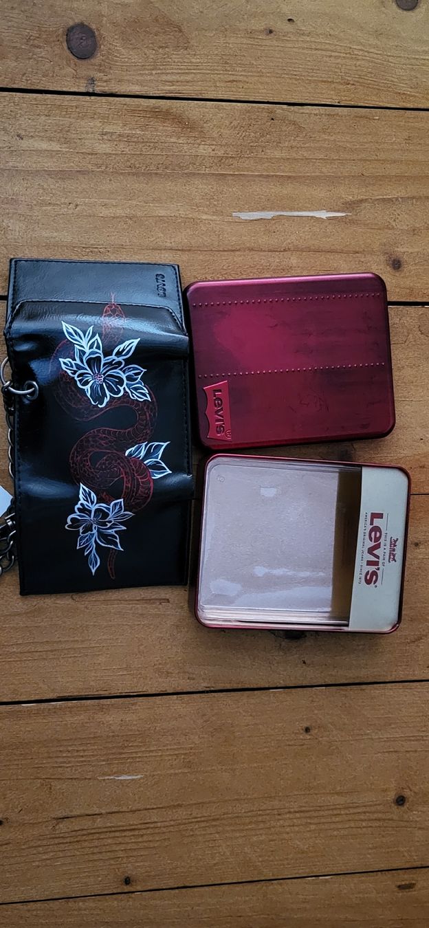 Levi's Portafogli: Levi's Harley metal – Nuovo e nell'imballaggio originale da Camignolo venduto da Hakunamat5 1