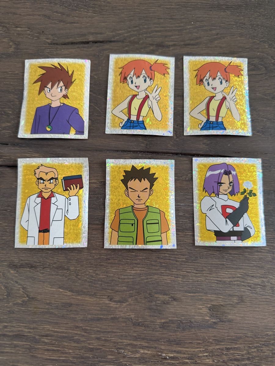 Pokémon Sammelbilder & Trading cards: 1999 Pokemon Merlin Sticker  – Gebraucht aus Binz von leo_bzh5