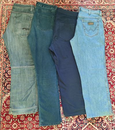 6 jeans différentes Levis Wrangler Lutrico
