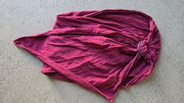 Didymos Ring Sling Babytrage Baumwolle rot guter Zustand