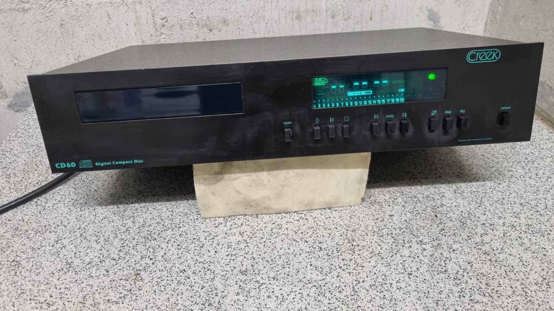 Creek Sistemi audio & multimediali: High- End CD-Player Creek CD 60 schwarz – Usato da Oberengstringen venduto da George0070 1