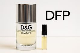 D&G - Feminine - 5 ml Abfüllung / Duftprobe (Jahr 1999)