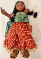 Puppe mit Baby bekleidet, Afrika oder Südamerika