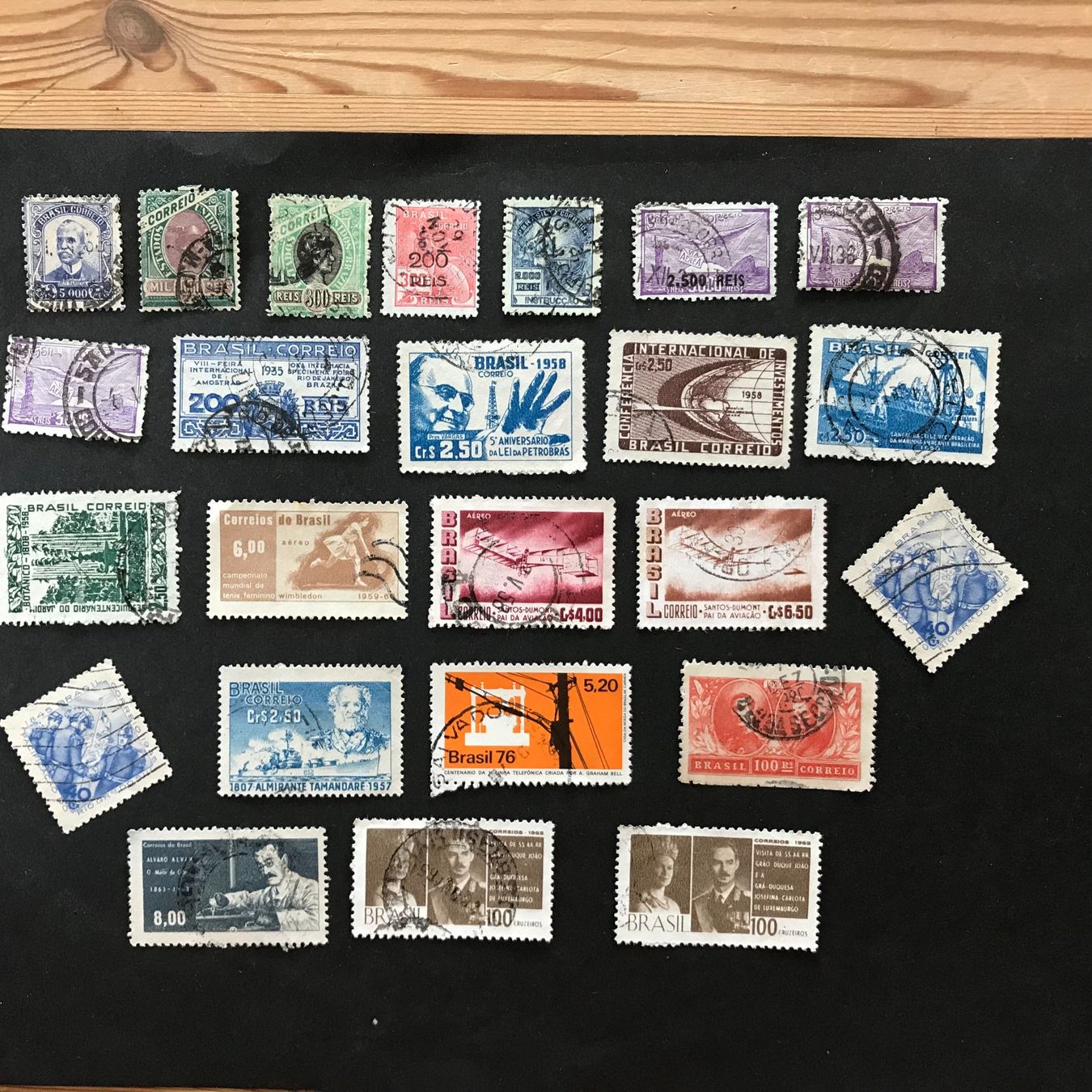 Alle Briefmarken: BRASILIEN: kleine Sammlung gest. – Gebraucht aus Uitikon Waldegg von Gooddeal05