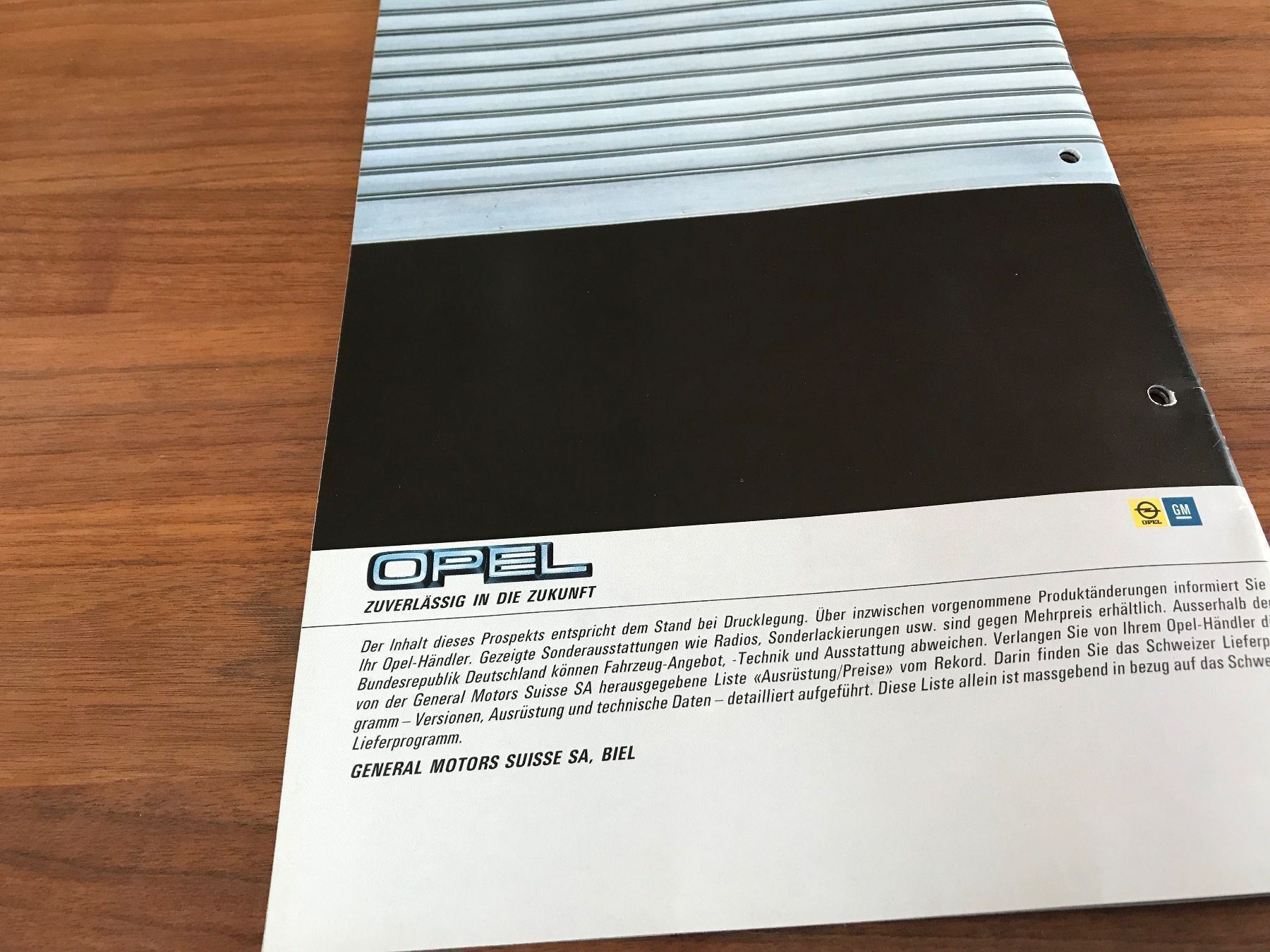Dokumente: Opel Prospekt – Gebraucht aus Balterswil von Jeko1967 9