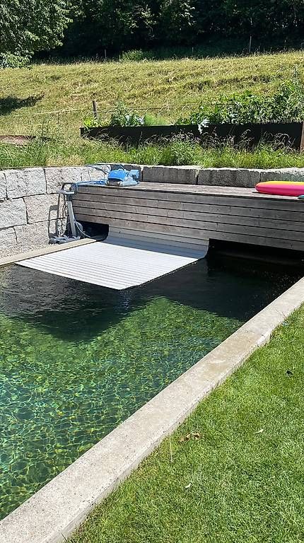 Altro Materiale elettrico: Automatische Poolabdeckung mit Fernbedienung – Usato da Busswil/BE venduto da roger220673