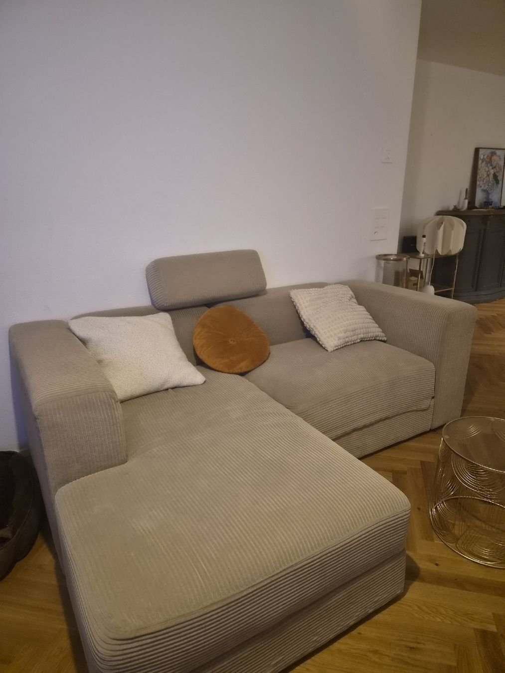 Ikea Sofas: Ecksofa beige mit Stauraum 2 Jahre alt – D'occasion à Blauen par Casi7