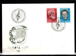 1985 - FDC / Europamarke - Erneste Ansermet /Frank Martin