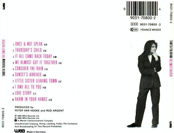 CD: Tanita Tikaram - the Sweet Keeper – Usato da Unterbäch venduto da kolbar 1