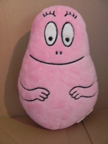 Statuette: BARBAPAPA  peluche Stofffigur 21cm – Usato da Basel venduto da FRAU.ZAUBER.MOND 1