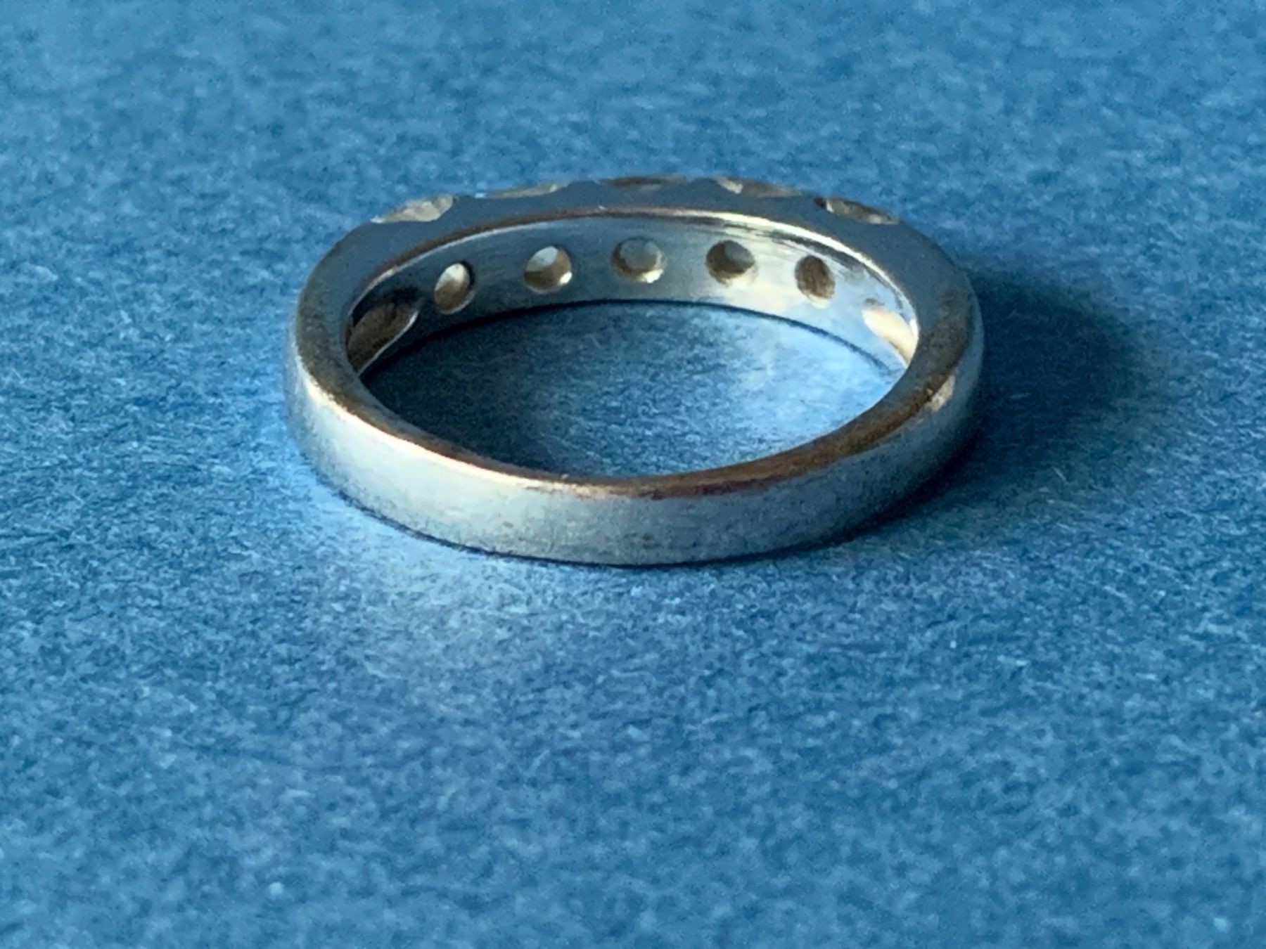 Anelli: Silberring 5 stones kompact (53) – Usato da Dittingen venduto da Bijoubelle 6