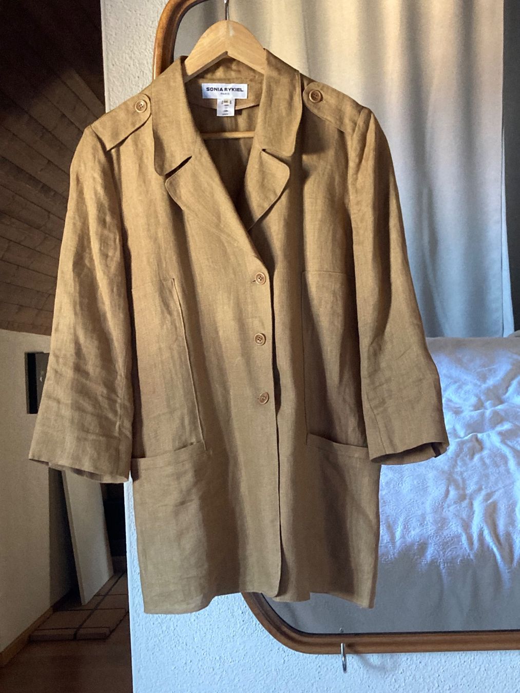 Sonia Rykiel Giacche: Sonia Rykiel Linen Blazer – Usato da Luzern venduto da AM2nd