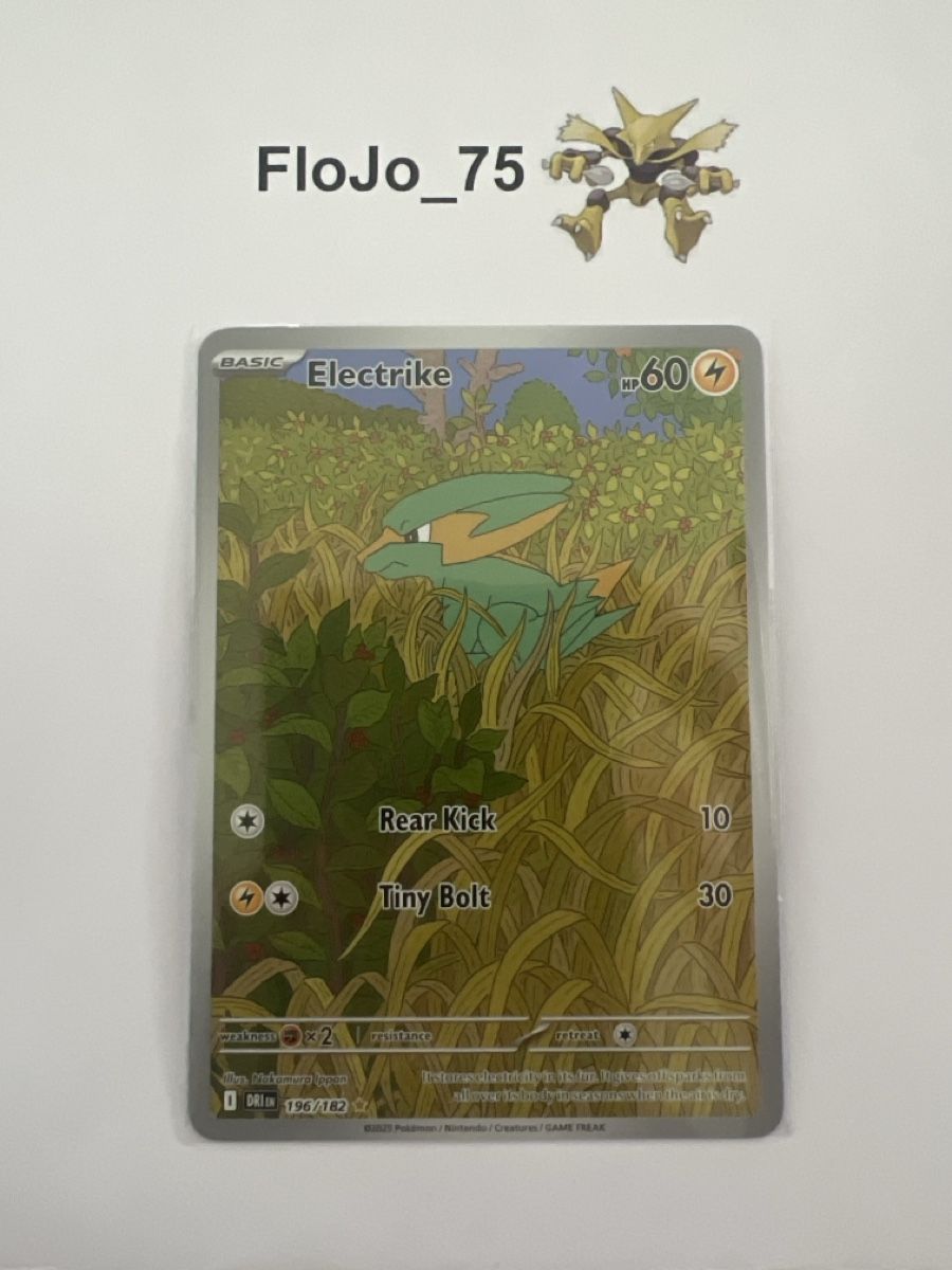 Pokémon Sammelbilder & Trading cards: Electrike 196/182 – Gebraucht aus St-Blaise von FloJo_75