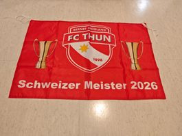 FC Thun Meisterfahne 2026 -Letztes Stück-