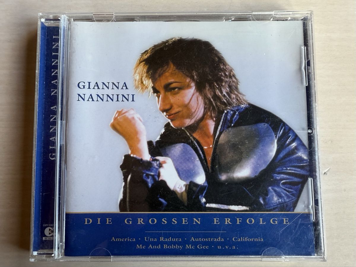 CD: Gianna Nannini – Nur das Beste, CD – Usato da Oberried Brienz venduto da Chyara