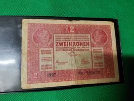 Banknote Osterreich 1917