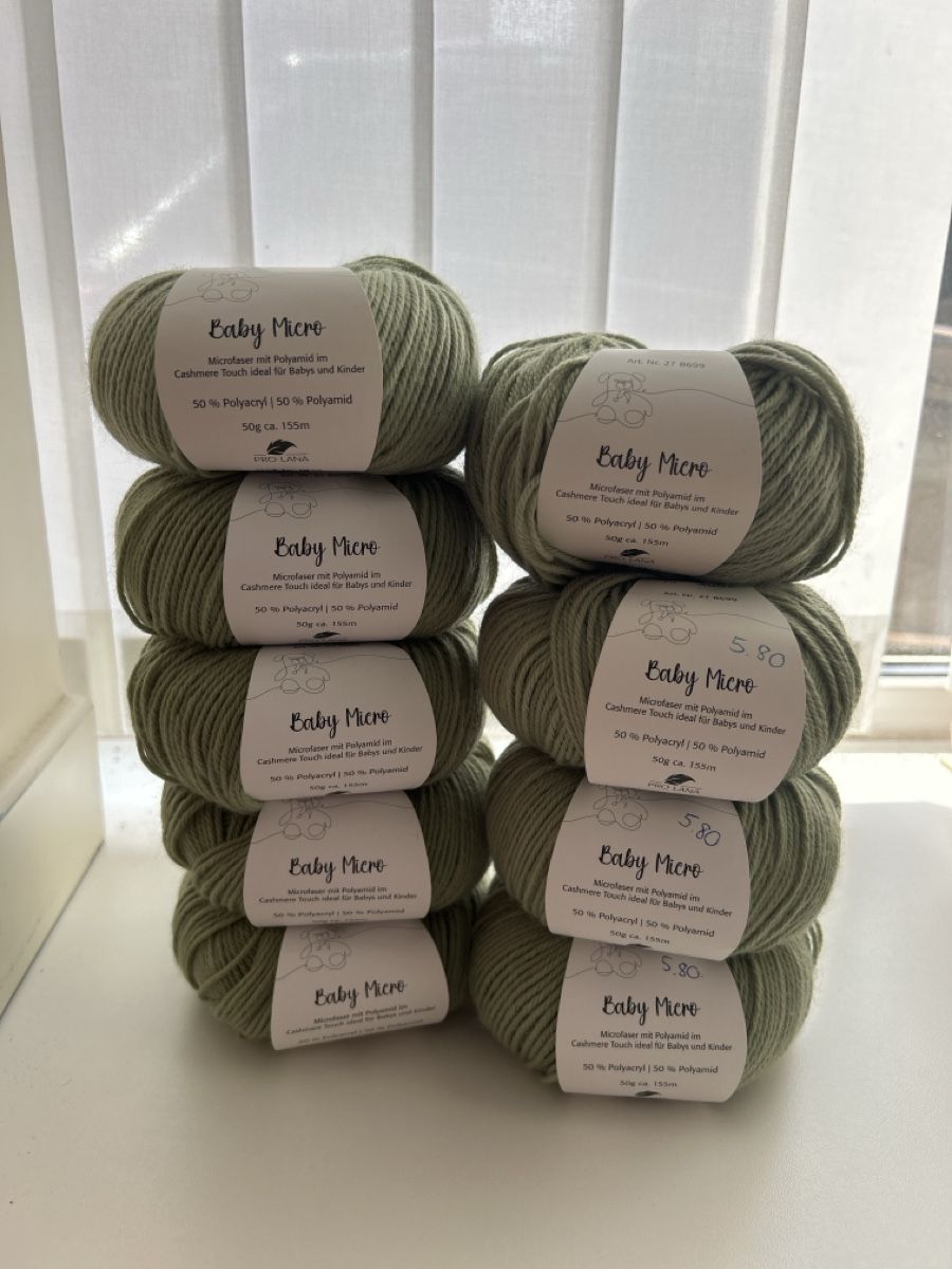 Wolle: Pro Lana - Baby Micro – Neu und originalverpackt aus Neuhausen von info_ituepfli