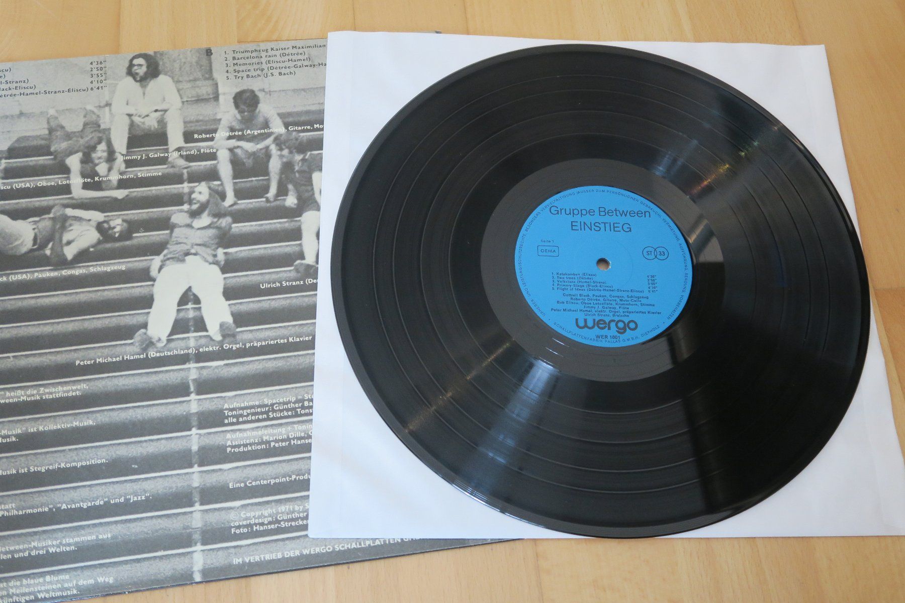 Schallplatten: Gruppe Between – Einstieg – Gebraucht aus Thun von Karibu70 2
