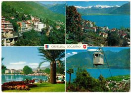 Locarno - 4 Bild AK Oreselina