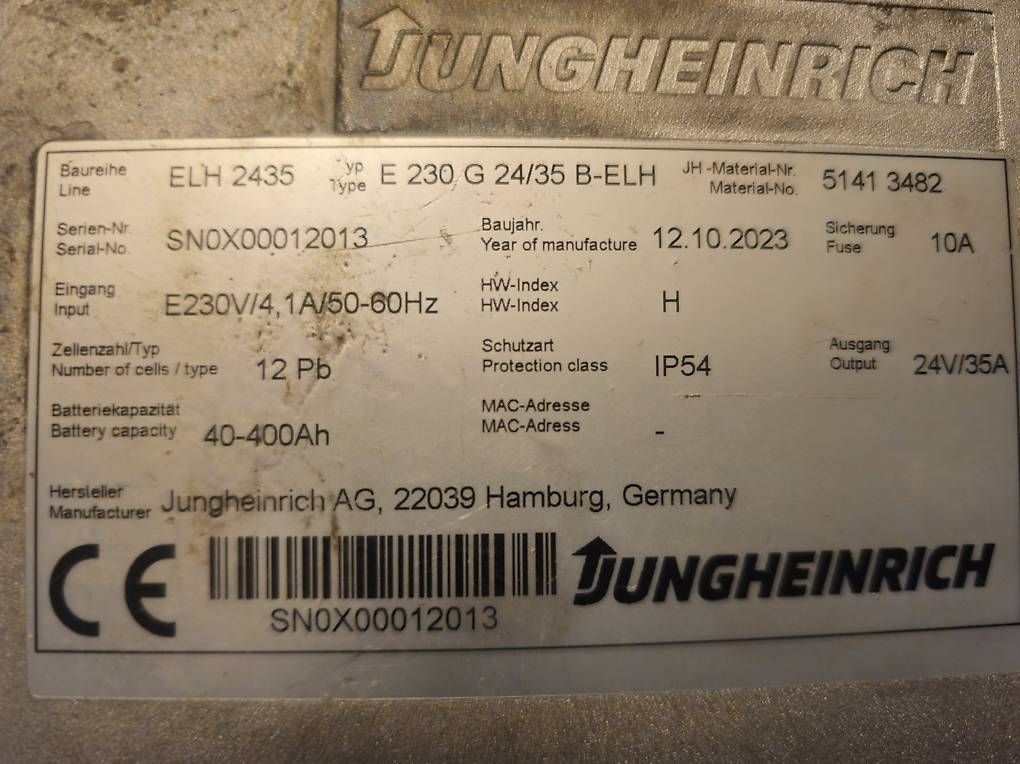 Jungheinrich Caricatori & Batterie: Jungheinrich Interne Ladegerät – Usato da Winterthur venduto da Alex771