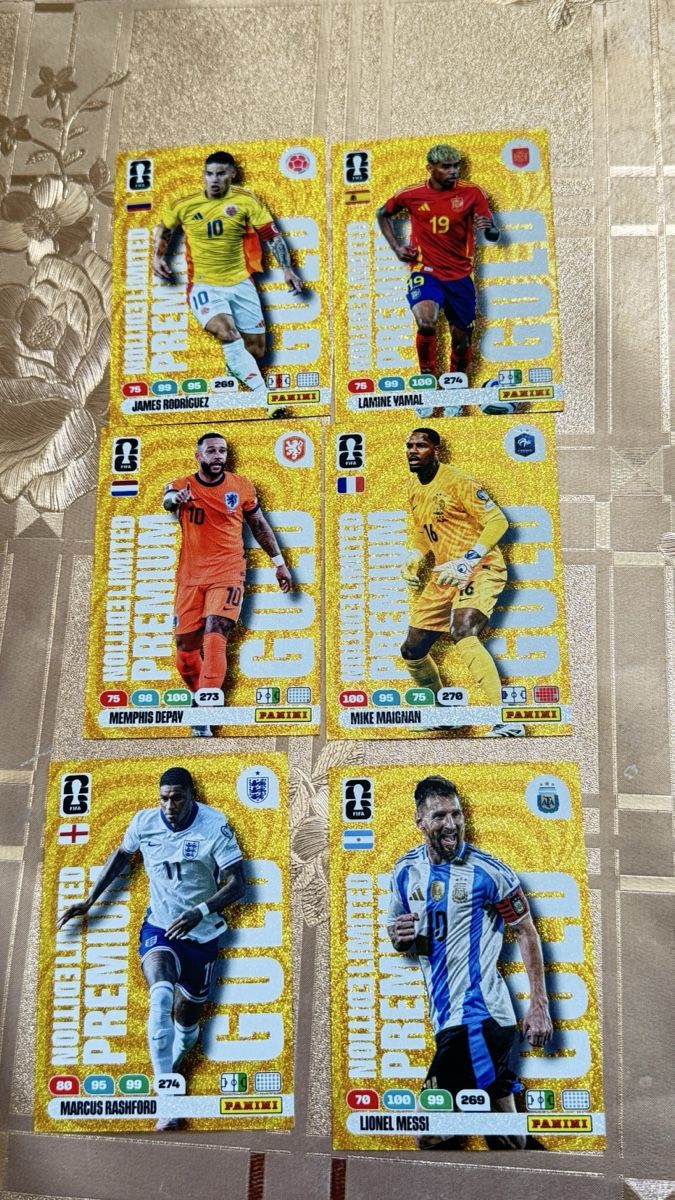 Panini Carte collezionabili: Panini Sammelkarten 6 Stk.  – Nuovo (secondo la descrizione) da zürich venduto da jelab01