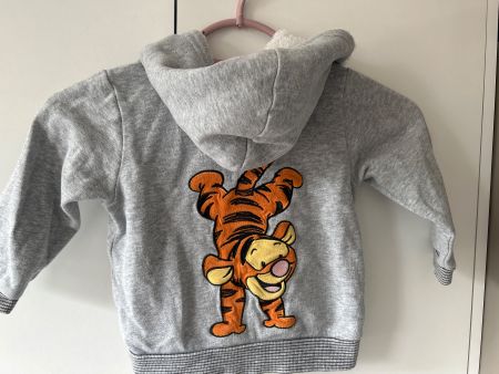 Kapuzen - Jäckli gefüttert   grau DISNEY von H & M  Gr. 80
