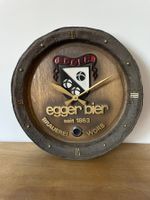 Uhr / Wanduhr Sammlerstück der Egger Brauerei