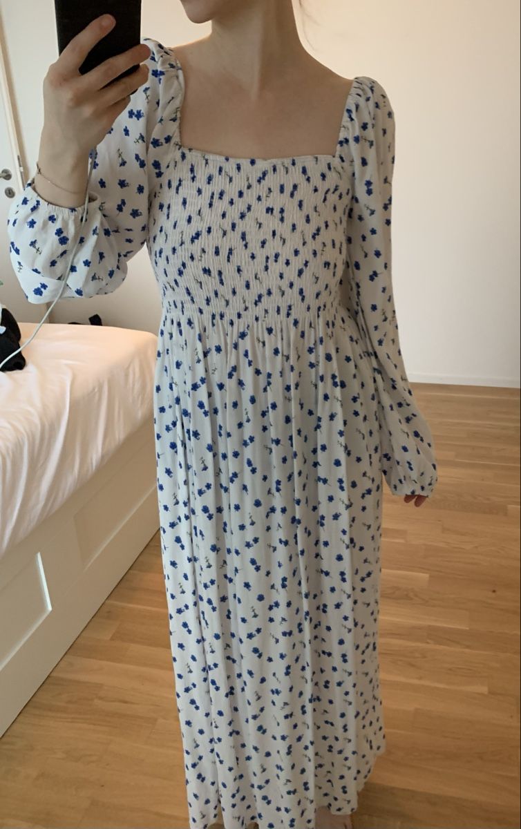Vestiti: envii Maxikleid langarm 100% Viskose / Grösse S – Usato da St. Gallen venduto da delideja01 2