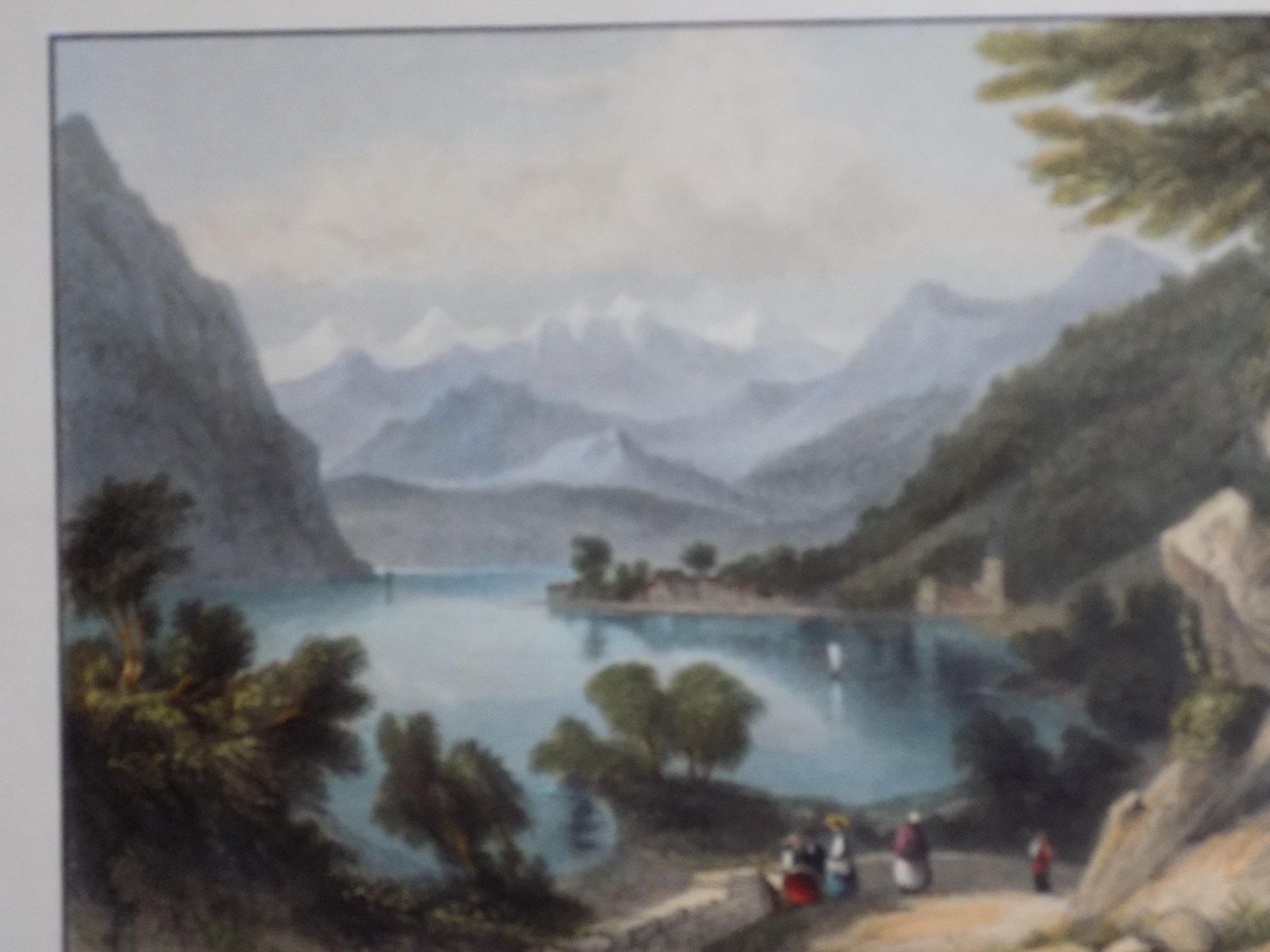 Incisioni: Bissone am Luganersee – Usato da Risch venduto da Antikfee 6