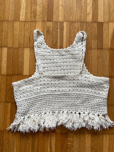 Top: Zara Top, creme, Grösse S – Usato da Gossau Sg venduto da olles 2