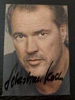 Signierte Autogrammkarte Sebastian Koch