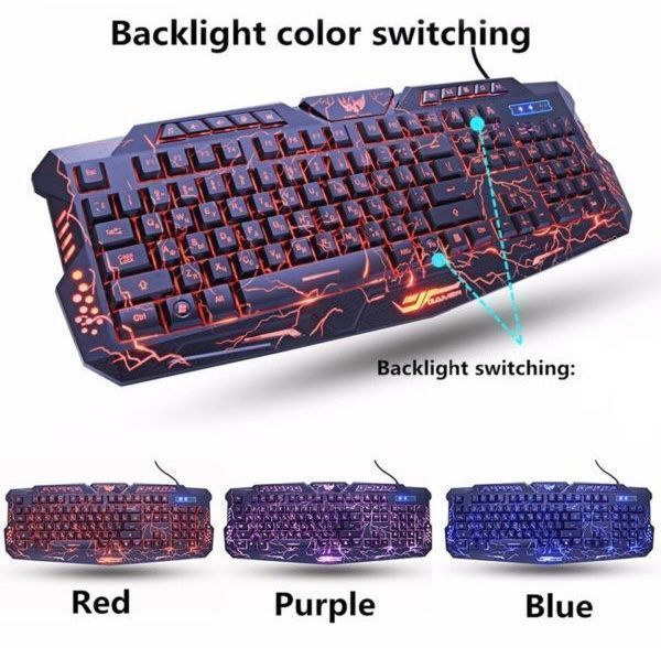 Tastiere: Gaming Tastatur farbwechsel Neu! – Nuovo (secondo la descrizione) da Rüfenacht BE venduto da lavok 1