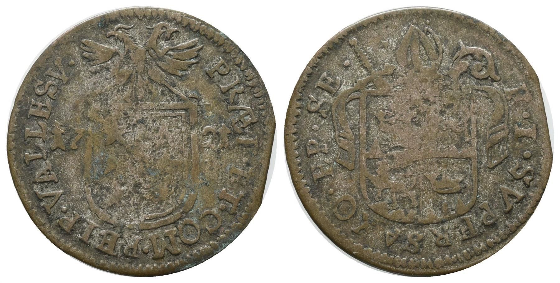 Tutti le monete: Wallis Batzen 1721 /2253 – Usato da Trimbach venduto da Solothurn1