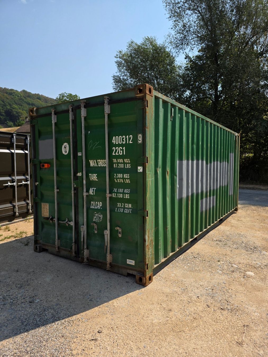Sonstiges für Büro & Gewerbe: 20Fuss Seecontainer / Lagercontainer mit Dachschaden – Defekt aus Zofingen von CLICKENHAUS 9