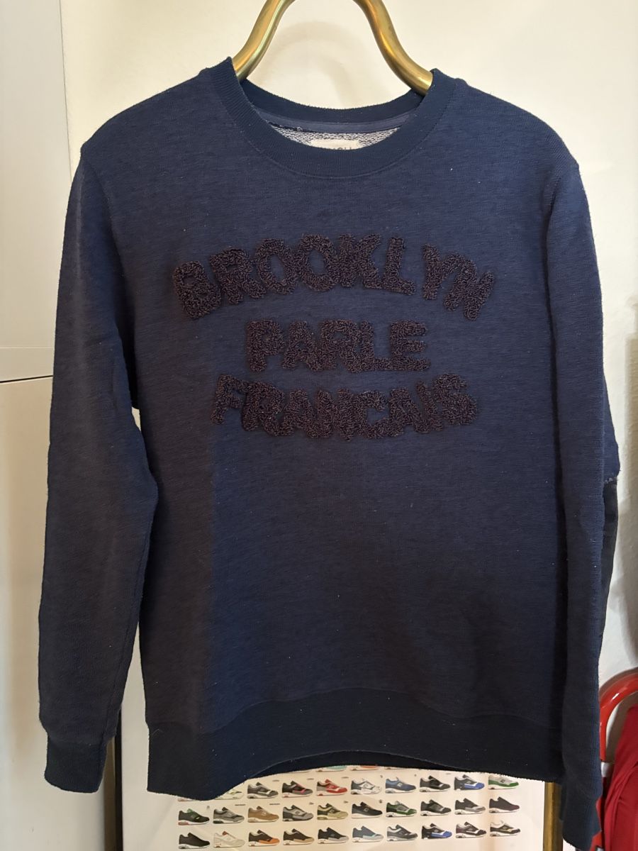 Maglioni & Felpe: Pull BWGH, Size M, "Brooklyn Parle Francais" – Usato da Neuchâtel venduto da sharposneaks