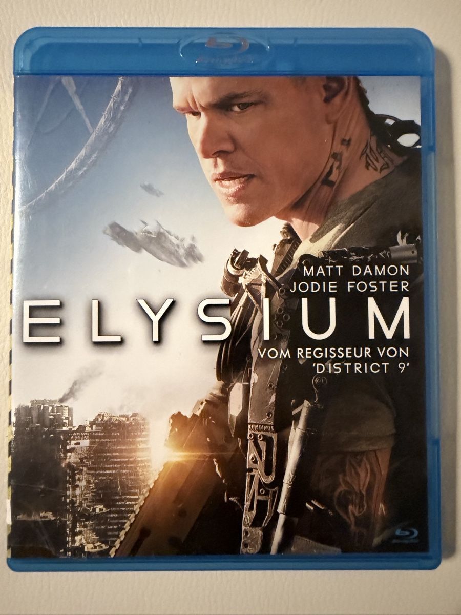 Tutti i DVDs: Blu-Ray Film Elysium Matt Damon  – Usato da Rorschach venduto da mar_nl6c