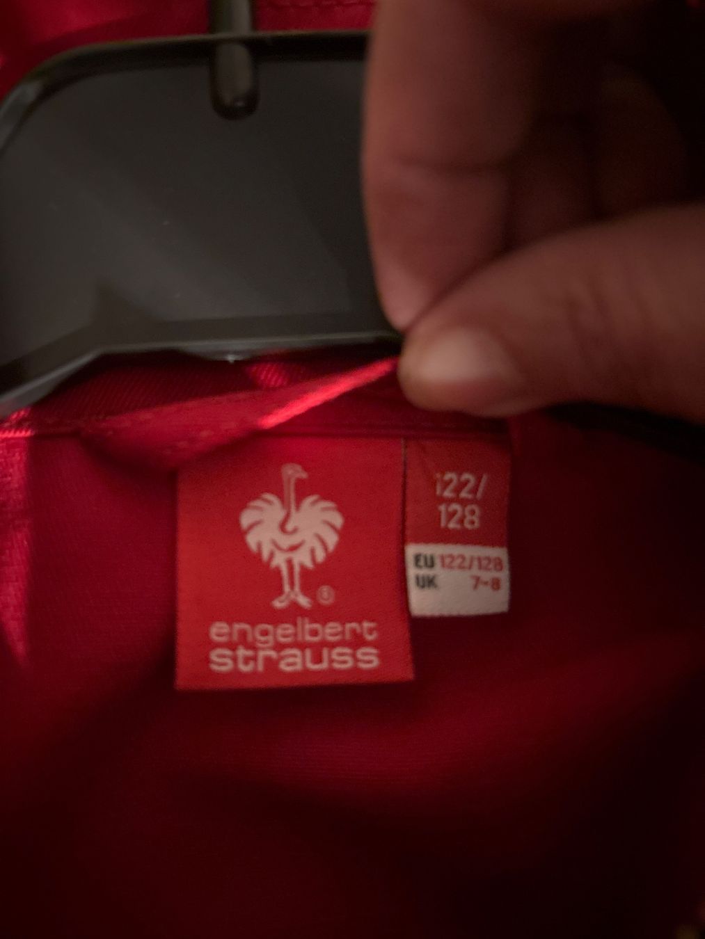 Engelbert Strauss Anzüge: Arbeitsanzug Engelbert Strauss Rot Schwarz Grösse 122/128 – Gebraucht aus Bottmingen von ann_ys87 2