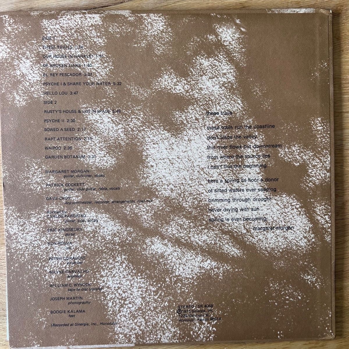 Vinyles: These Trails - Same / 1. US-Press. 1973 - TOP – D'occasion à Gais par soundcave57 1